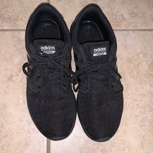 Black cheetah print adidas